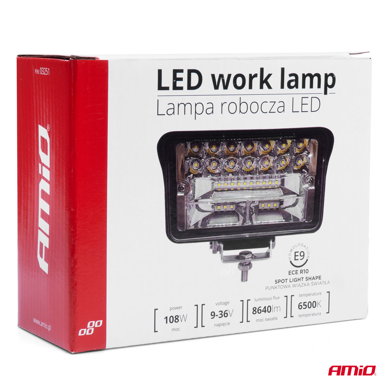 Lámpara de trabajo LED 8640Lm 03251 - Imagen 3