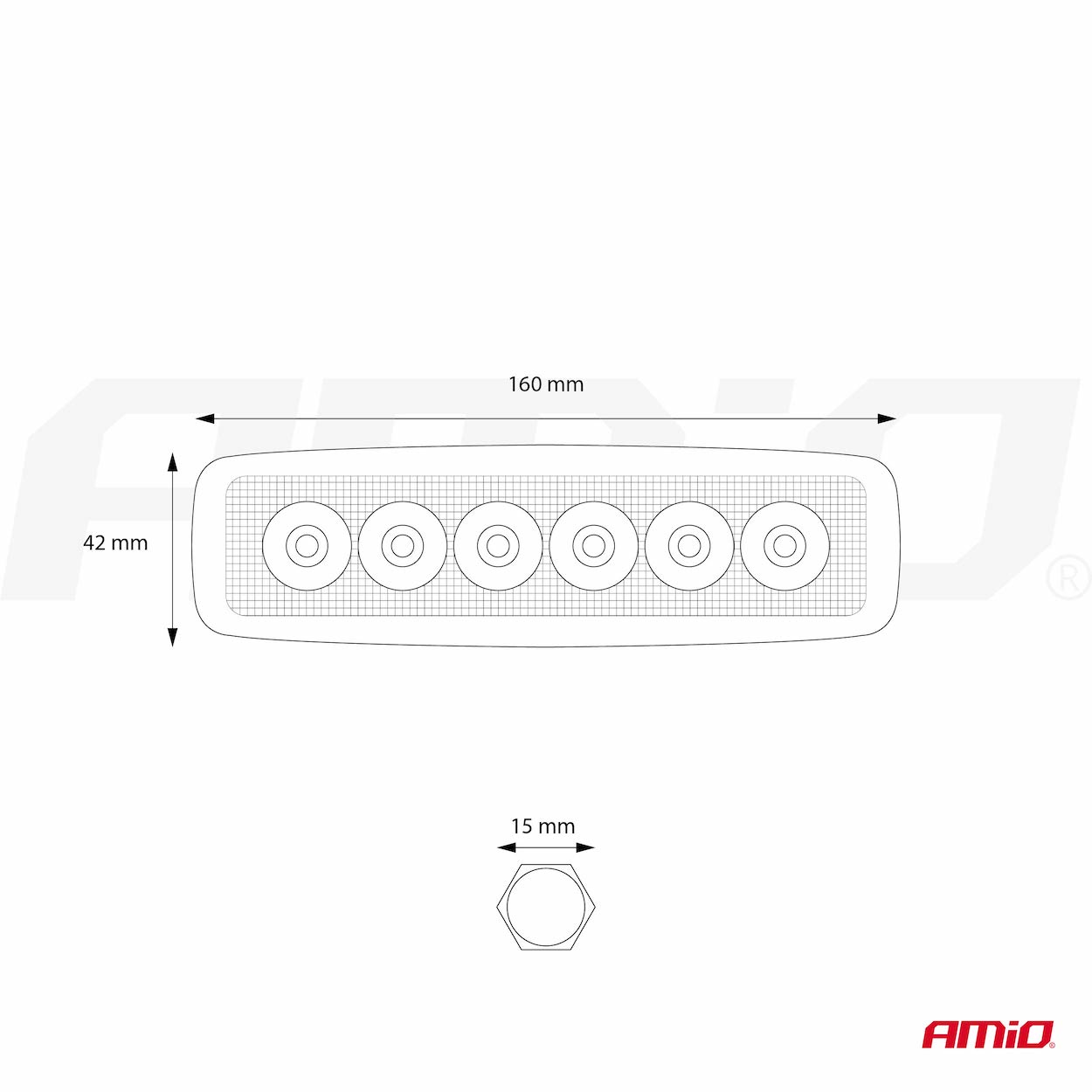Lámpara de trabajo LED Slim 01612 - Imagen 4