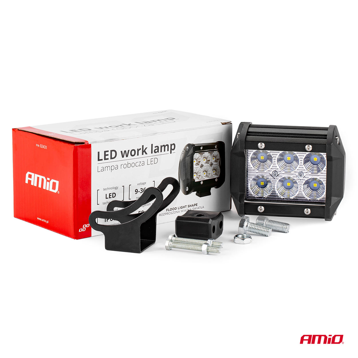 Lámpara de Trabajo LED redonda 2160Lm 02420 - Imagen 5