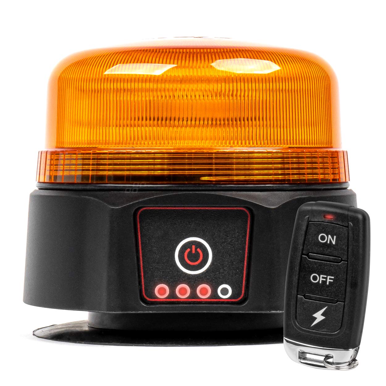 Lámpara estroboscópica 36 LED imán, inalámbrica con mando a distancia 03932