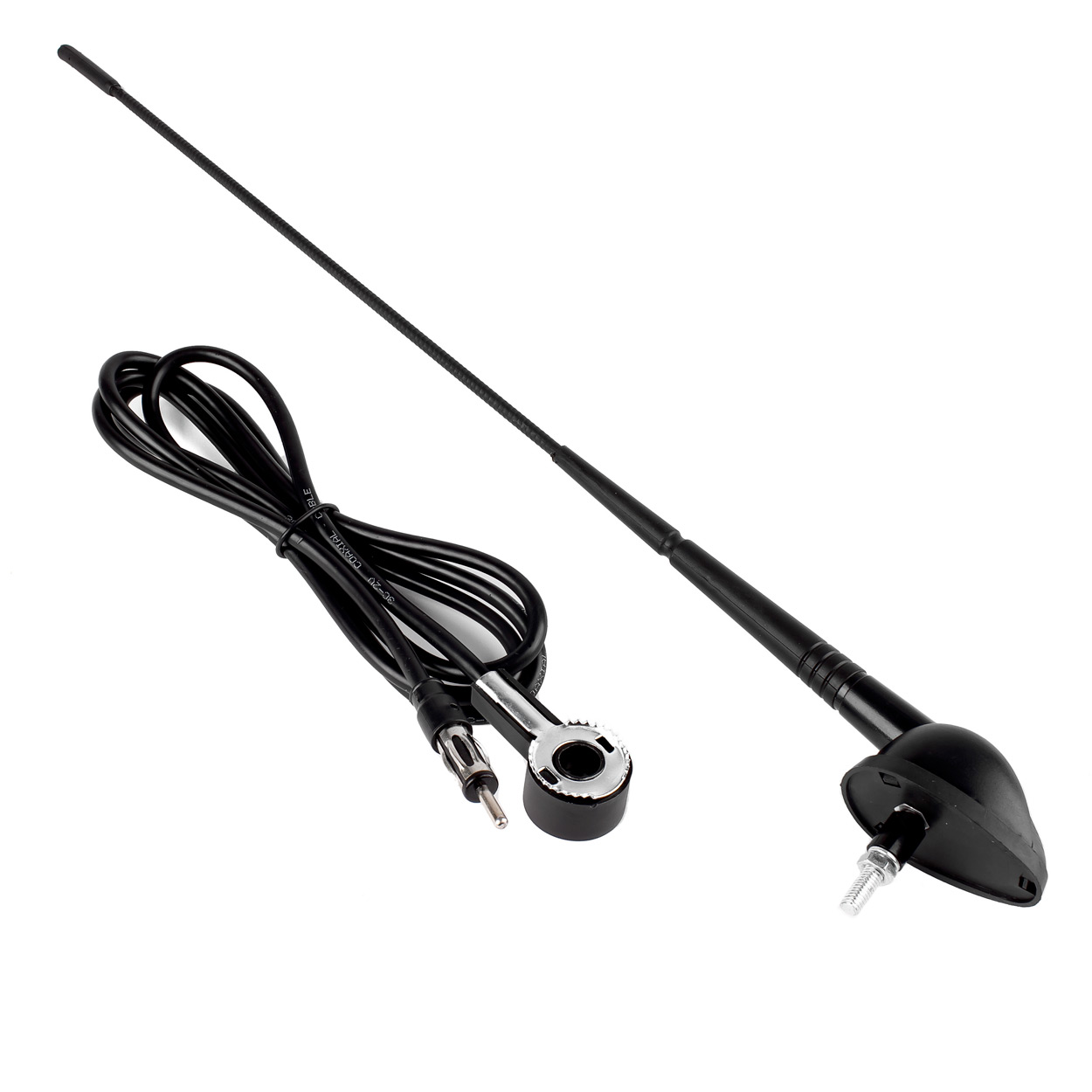 Antena para Coche 40cm, rosca 5mm 01050