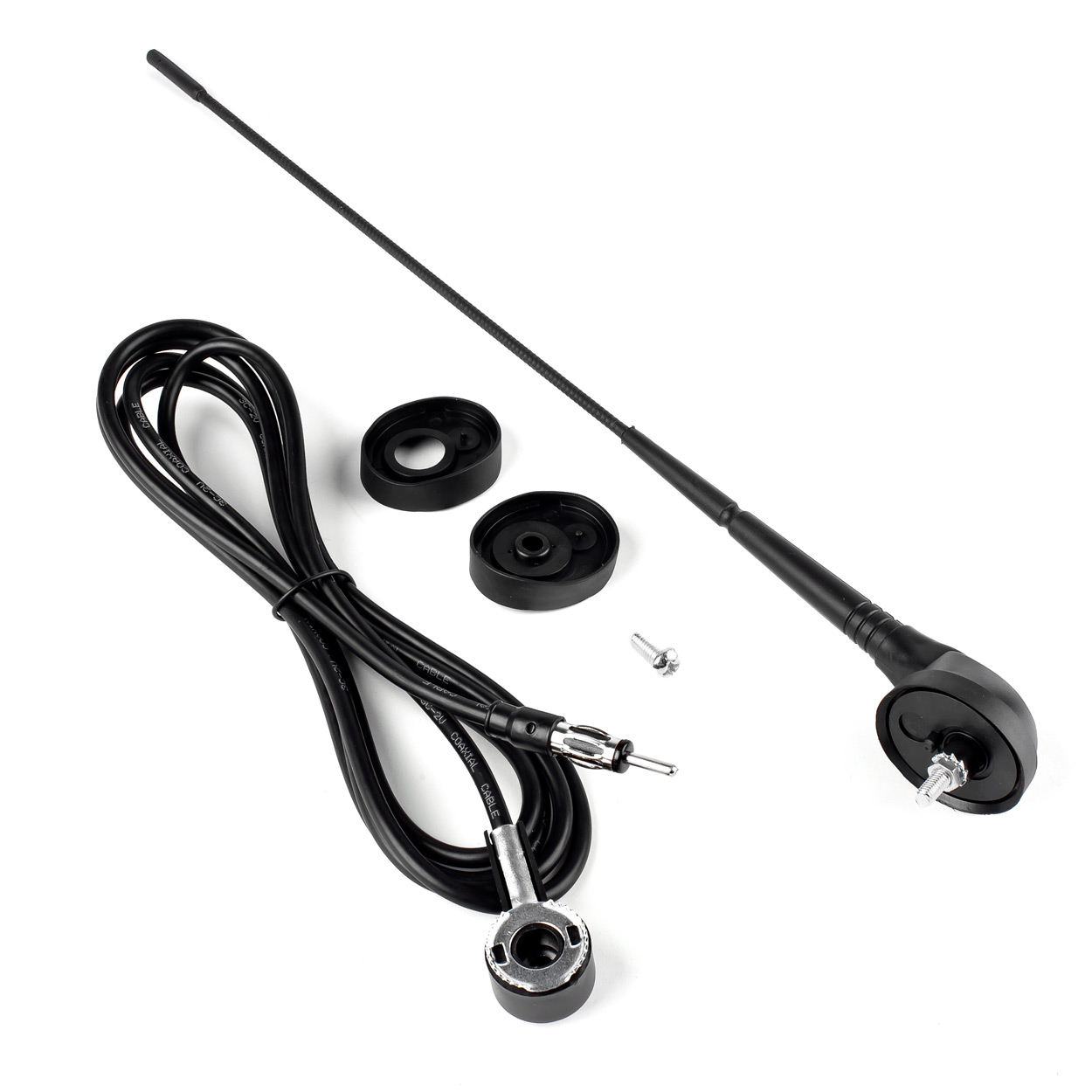 Antena para Coche 40cm adaptador 5mm 01297
