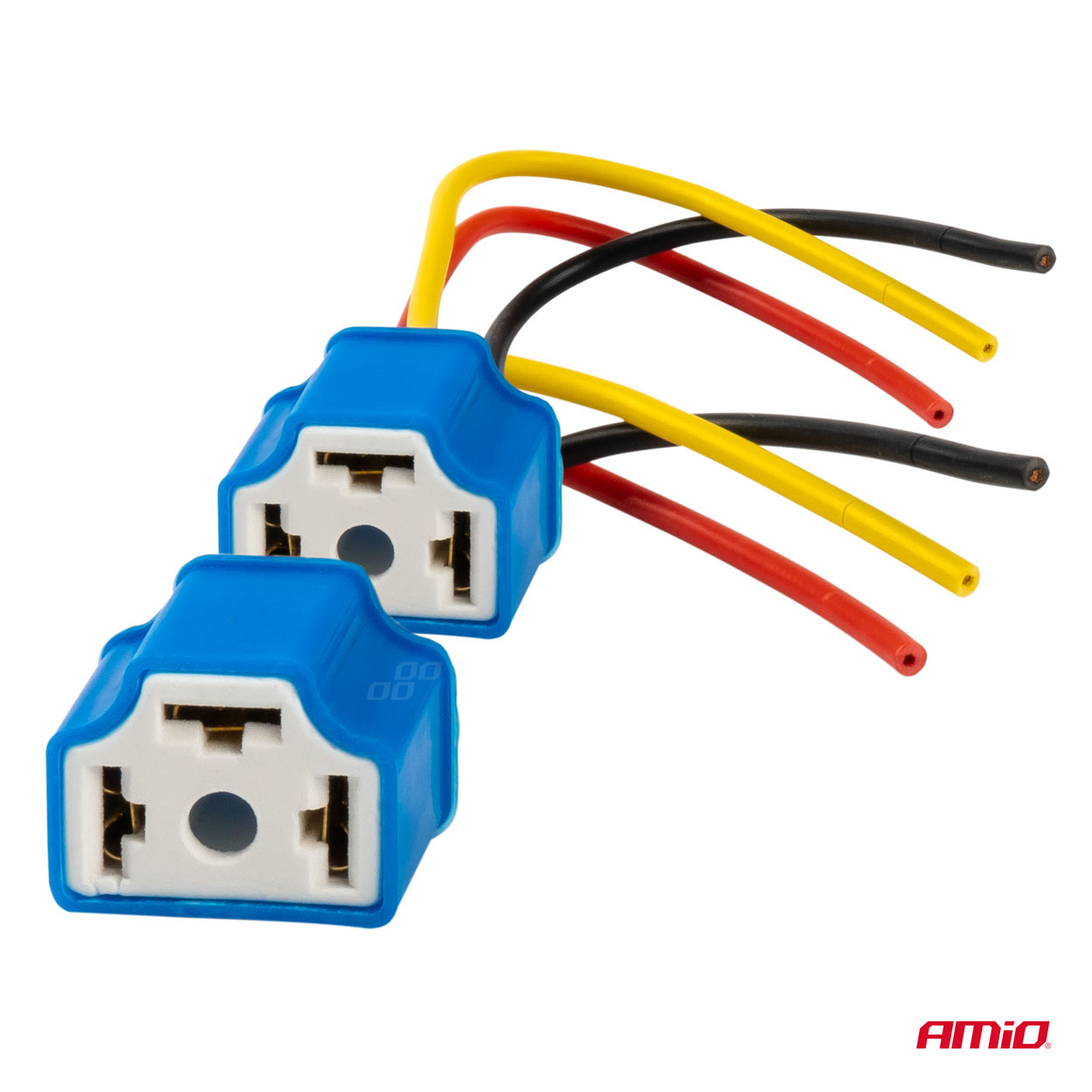 Enchufe Cerámico Recto 2 und. H4 cable 15 cm