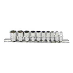 Juego 10 vasos de acero aleado para impacto