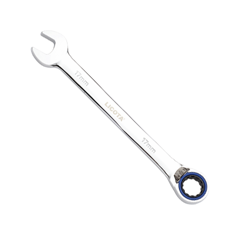 Llave combinada de carraca reversible profesional de alta resistencia