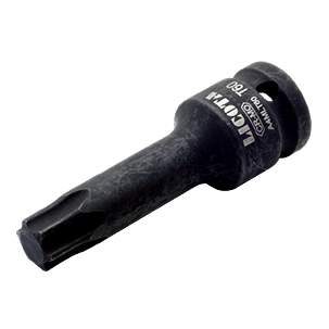 Vaso + punta Torx1/2 de impacto de acero aleado para impacto