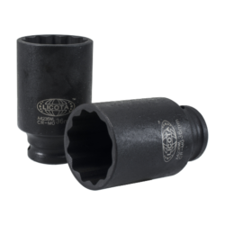 Vaso de impacto 12 caras 1/2 de acero aleado para impacto
