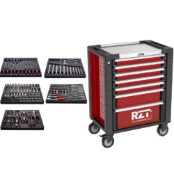 Carro 7 cajones RZ TOOLS + 272 Herramientas BRICOLAJE con cierre con llave