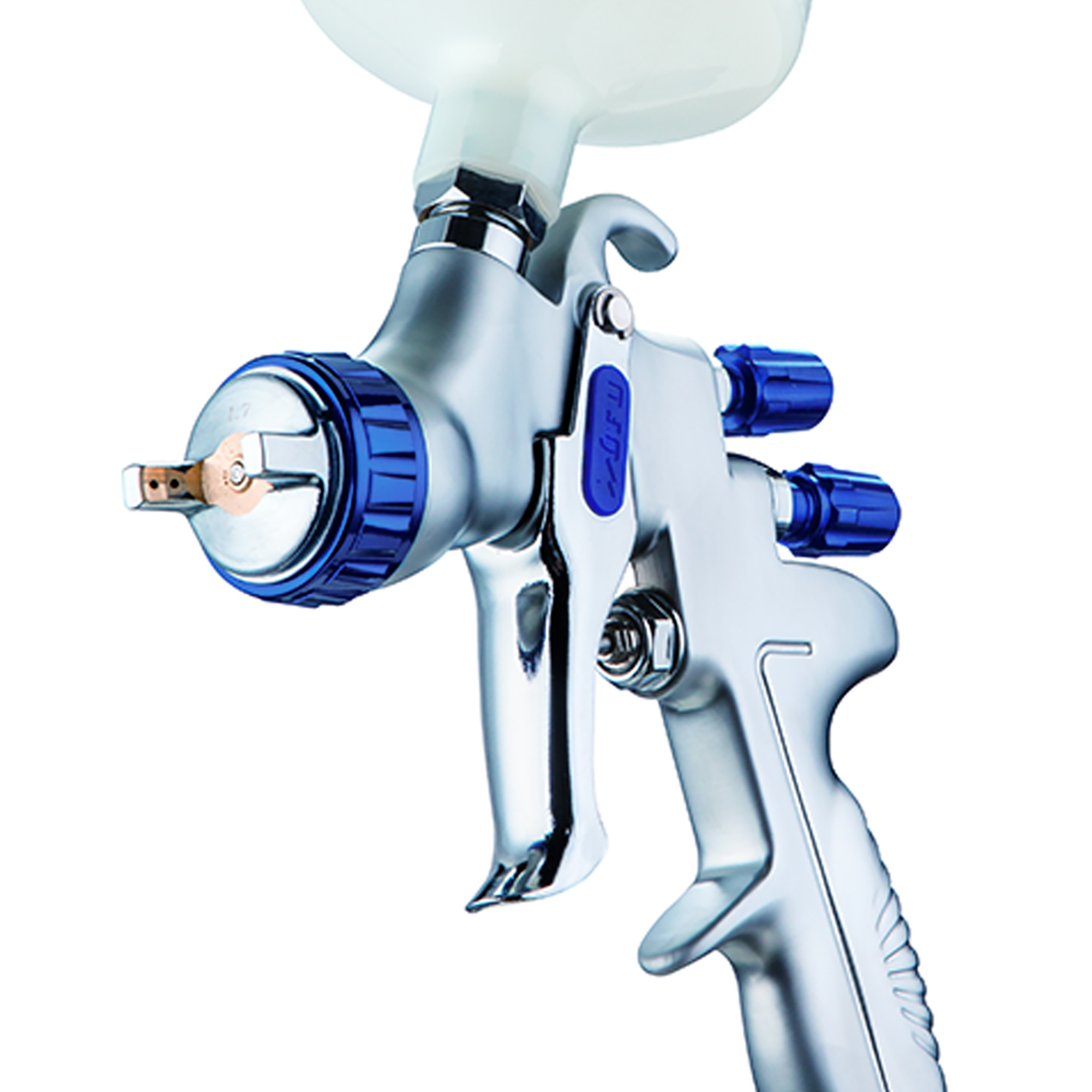 Pistola De Pintar Profesional- Gravedad 600M - acero - Imagen 2