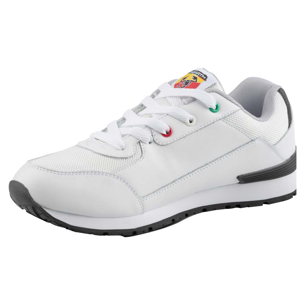 Zapato OCUPACIONAL ABARTH Competizione – Blanco - Calidad Profesional RZ Tools - Imagen 2