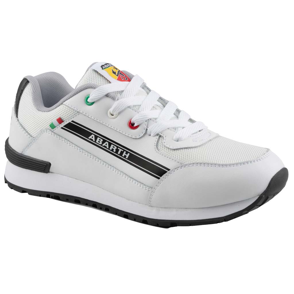 Zapato OCUPACIONAL ABARTH Competizione – Blanco - Calidad Profesional RZ Tools