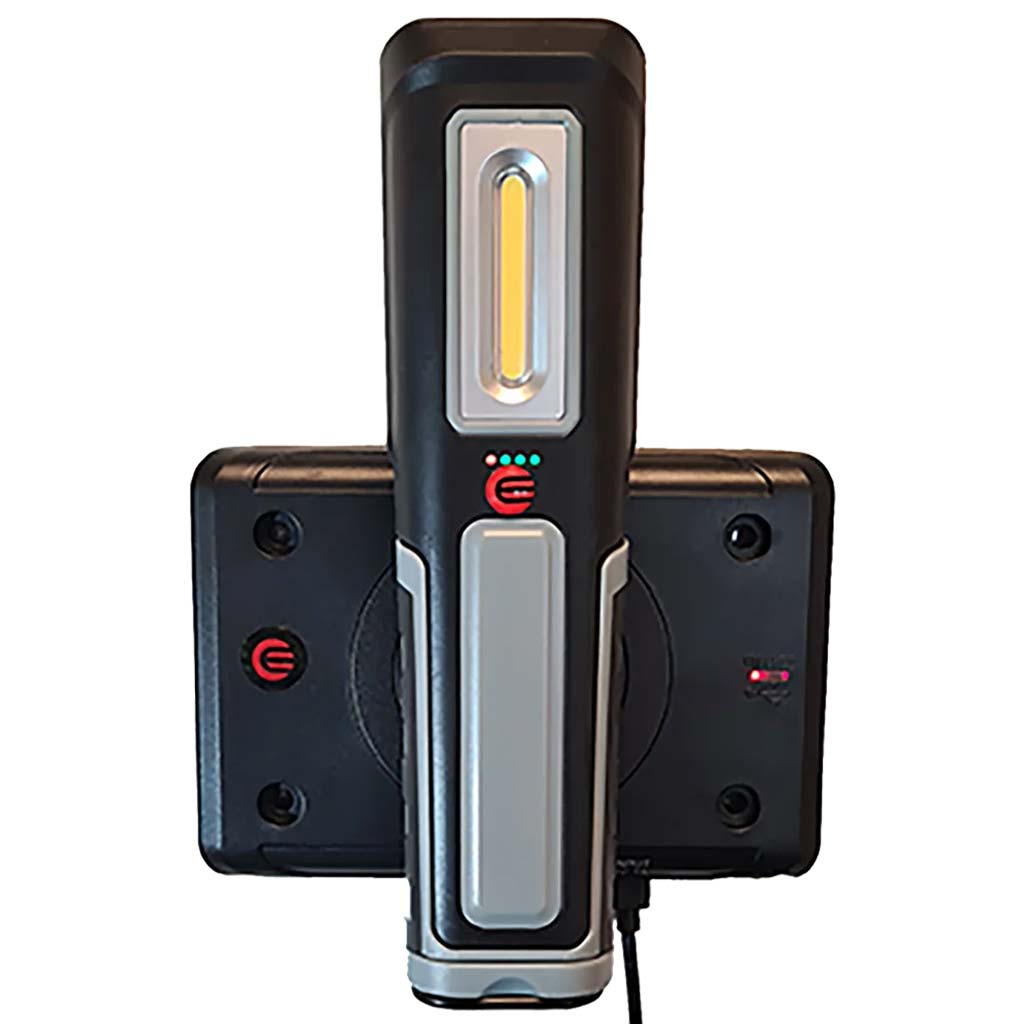 Lampara de inspección - Carga WIRELESS - 600 Lúmenes para trabajo y mantenimiento