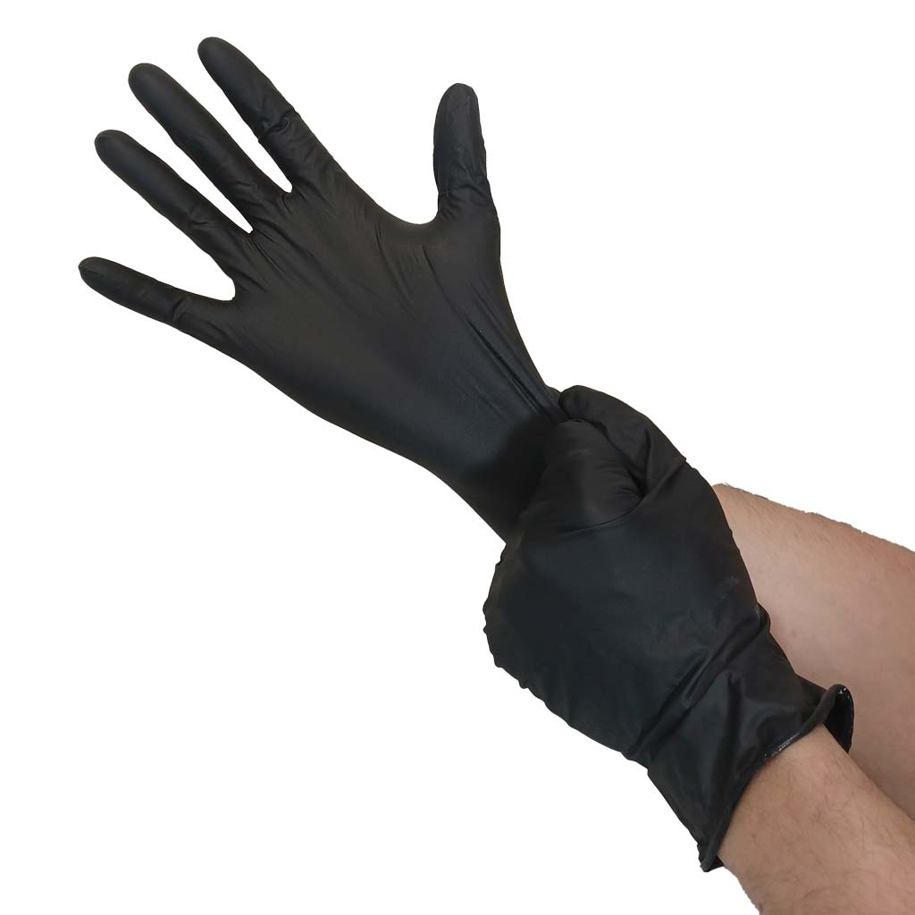 Guantes Nitrilo Texturizado 200 unidades de alta sensibilidad para mecánicos - Imagen 5