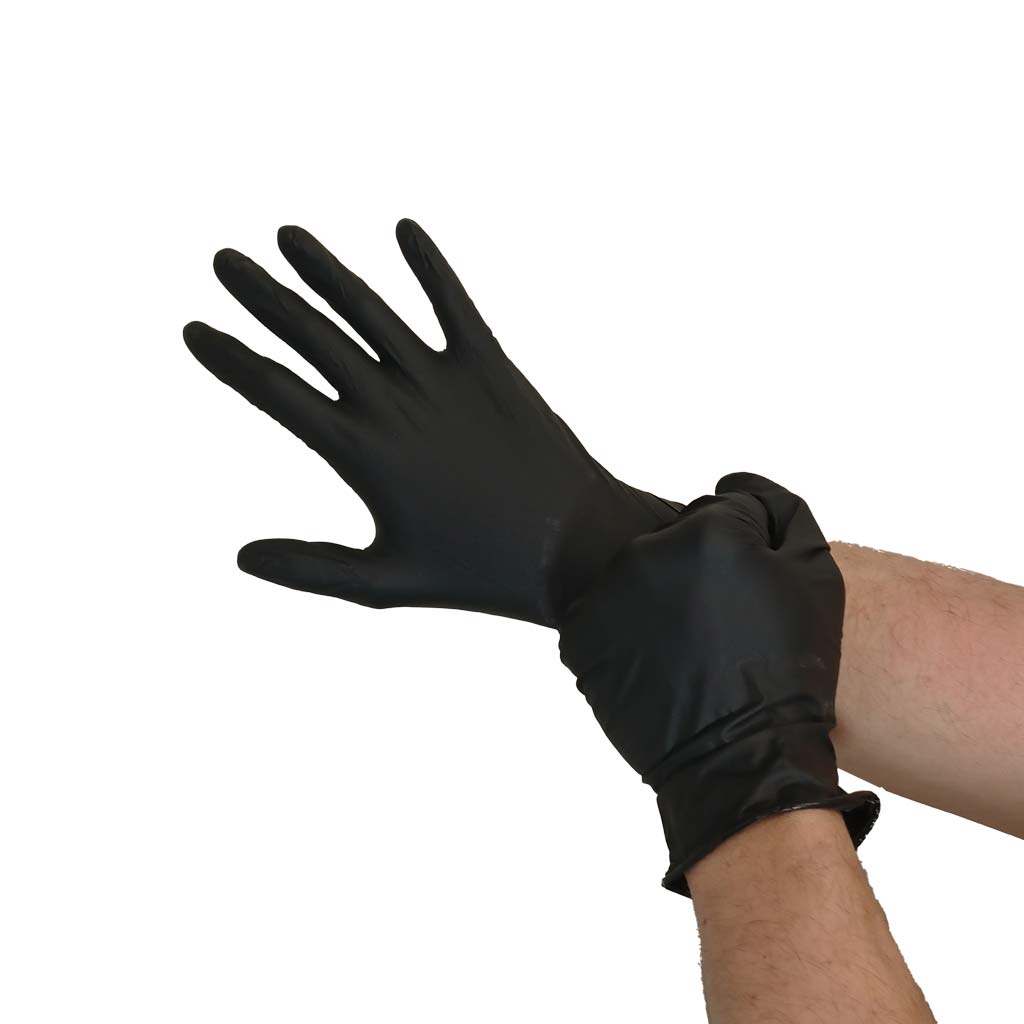 Guantes Nitrilo Texturizado 200 unidades de alta sensibilidad para mecánicos - Imagen 4