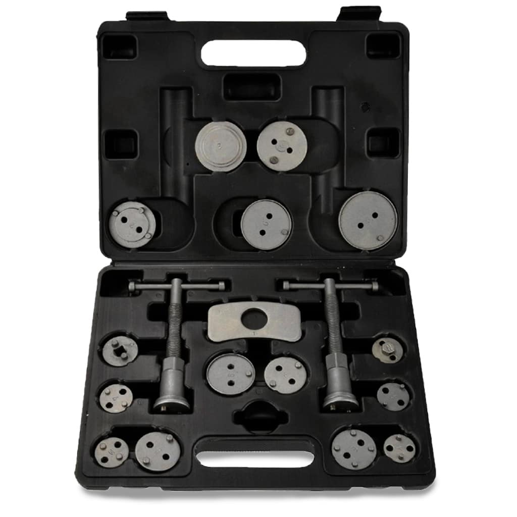 Estuche retroceso de pistones 18pcs, positivo-negativo - 18 piezas · acero de alta calidad