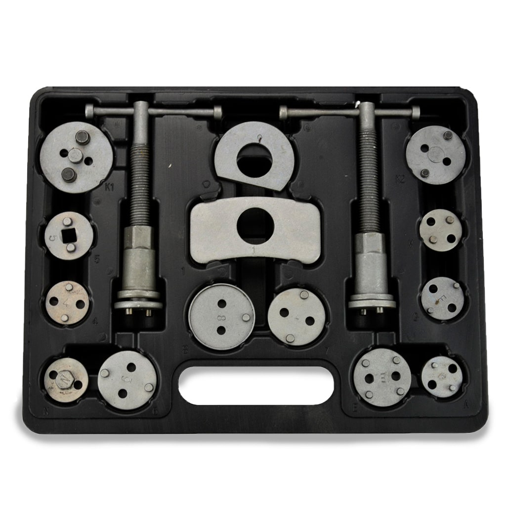 Estuche retroceso de pistones 21pcs, positivo-negativo - acero de alta calidad - Imagen 3