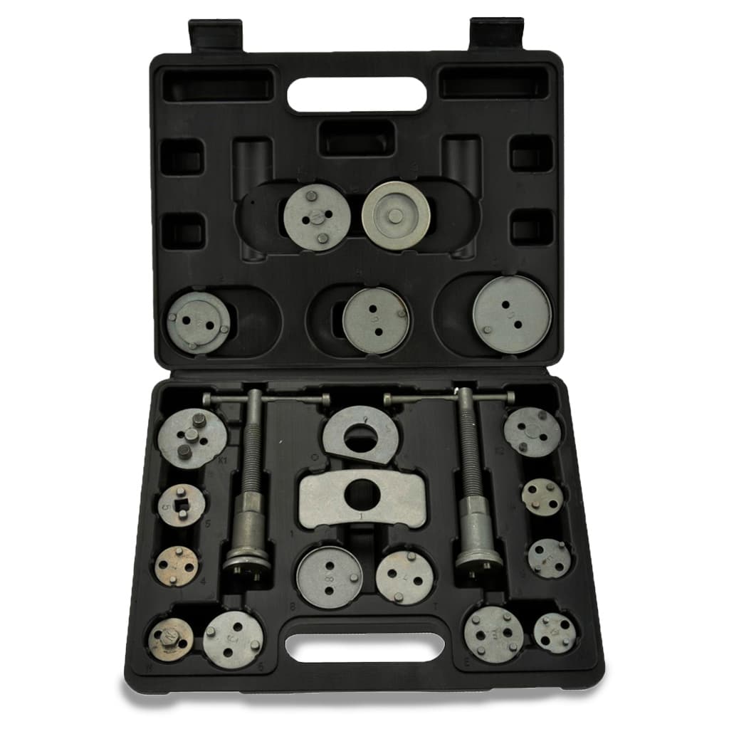 Estuche retroceso de pistones 21pcs, positivo-negativo - acero de alta calidad