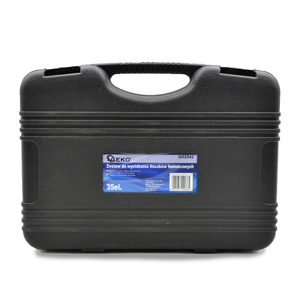 Estuche retroceso de pistones 35pcs, positivo-negativo - 35 piezas · acero de alta calidad - Imagen 3