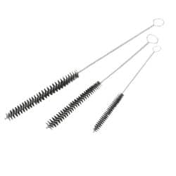 Set cepillos limpieza para inyectores y bujías para mecánica y mantenimiento