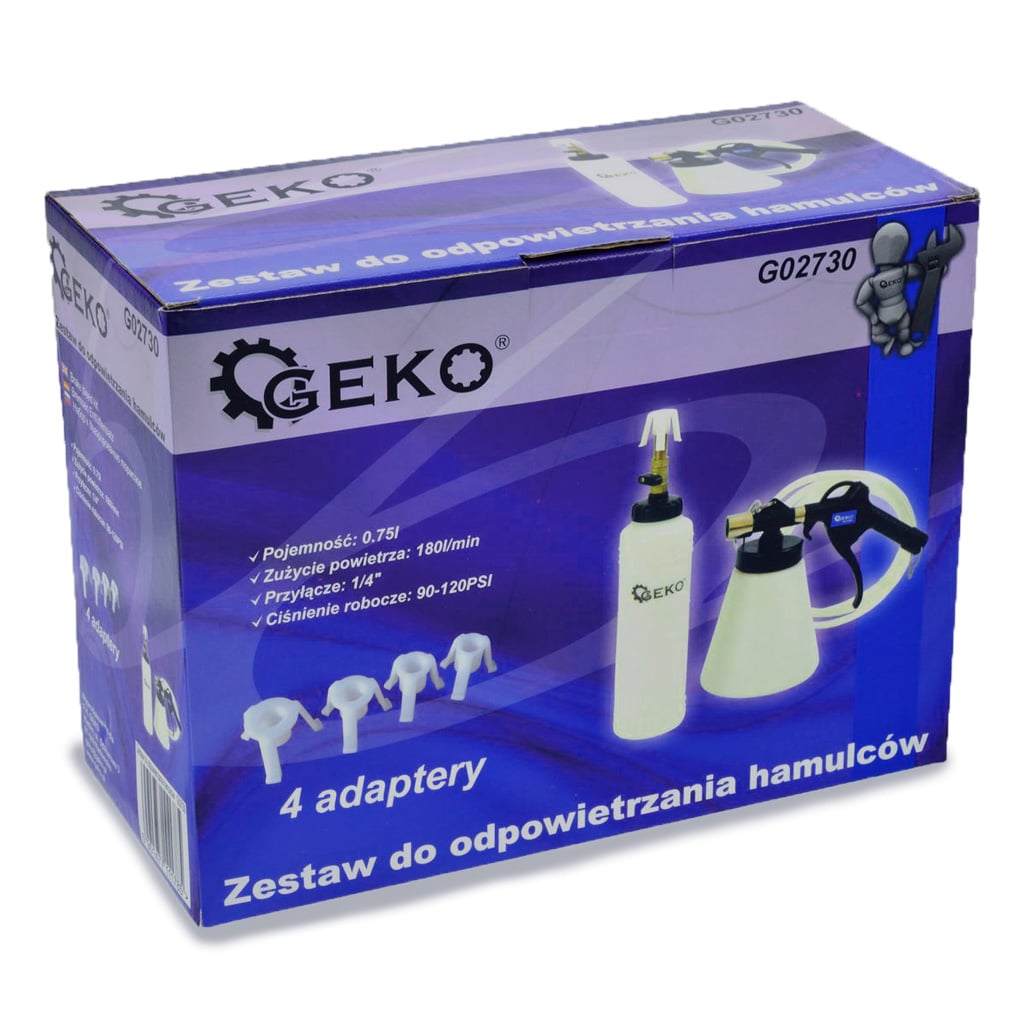 Set purgador de frenos para instalación eléctrica y automoción - Imagen 4