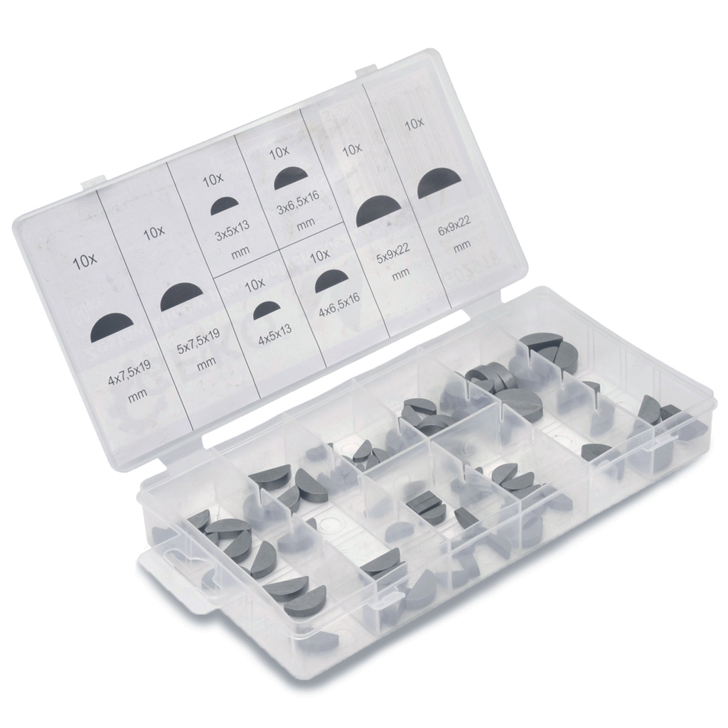 Surtido de clins medio redondos 80uds - 80 piezas · 0 x 13 mm - Imagen 2