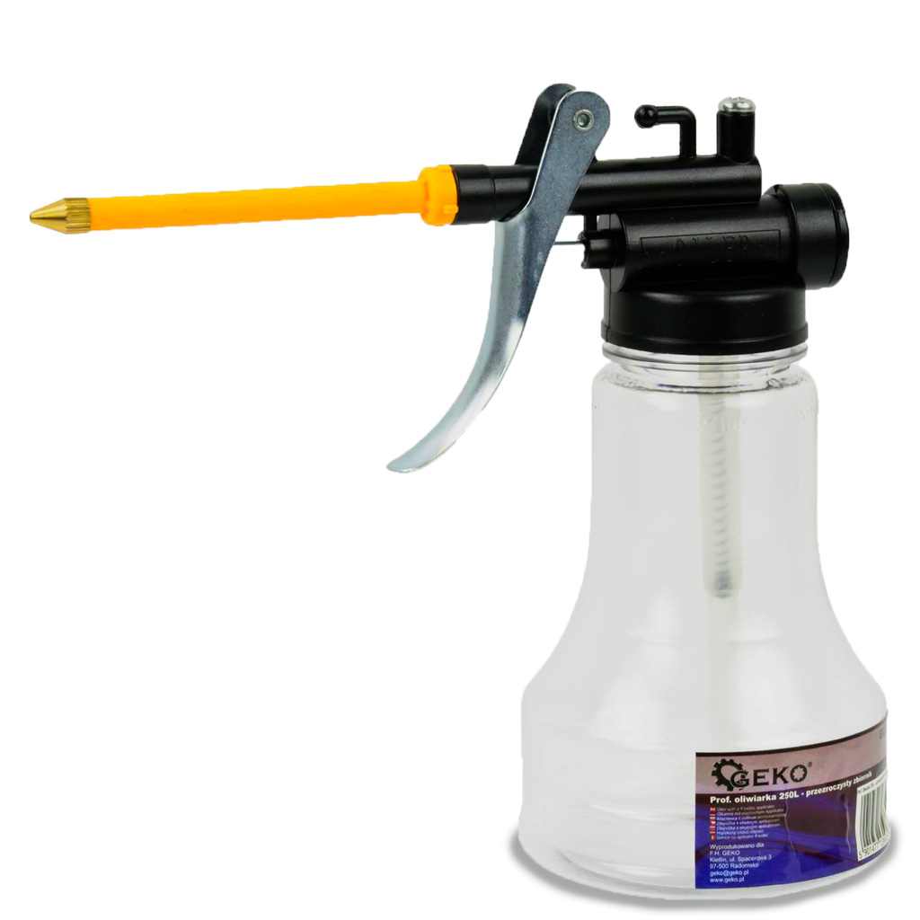 Aceitera transparente 250ml para uso profesional y doméstico - Imagen 2