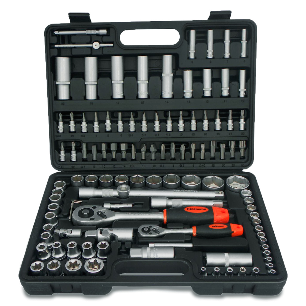 Estuche 108pcs - acero · 108 piezas