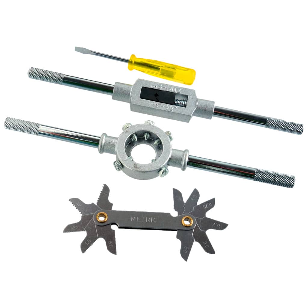 Juego de machos y terrajas M3-M12 32pcs - 32 piezas