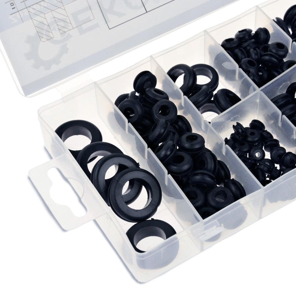 Surtido pasa cables de goma, 180uds - 180 piezas - Imagen 5
