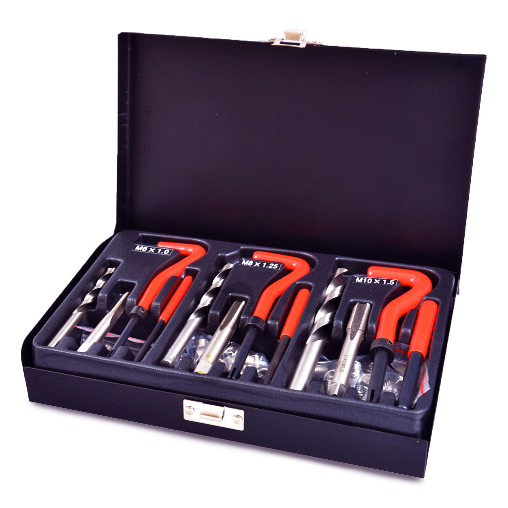 Juego de reparación de roscas M6-M8-M10, 88pcs - 88 piezas · 0 x 10 mm - Imagen 4