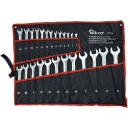 Juego 25 llaves combinadas 6-32mm - acero · 25 piezas