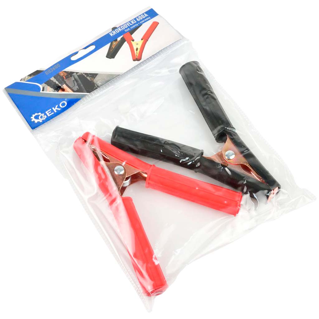 Juego pinzas batería 600A para uso profesional - Imagen 3