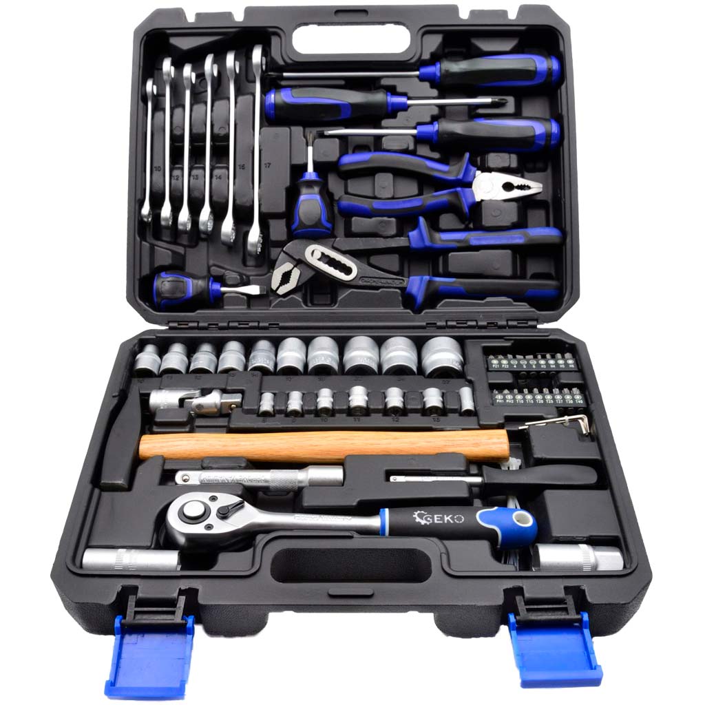 Estuche 66pcs, 1/2" - acero · 66 piezas