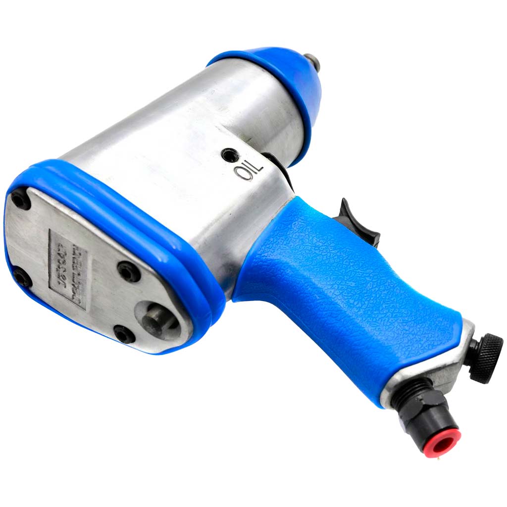 Set llave impacto 1/2" 850Nm + vasos 9-27mm para taller y mantenimiento - Imagen 4