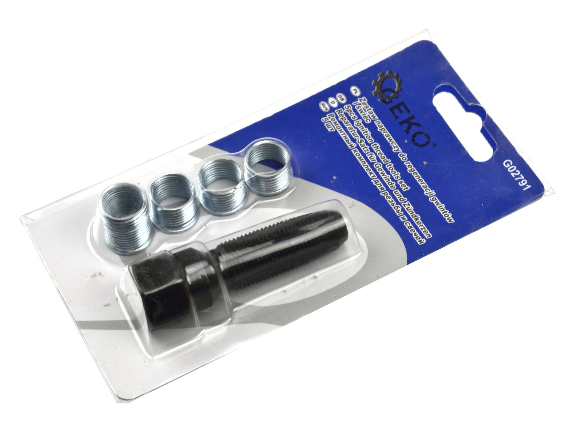 Kit reparación roscas de bujía M14x1,25 - acero - Imagen 3