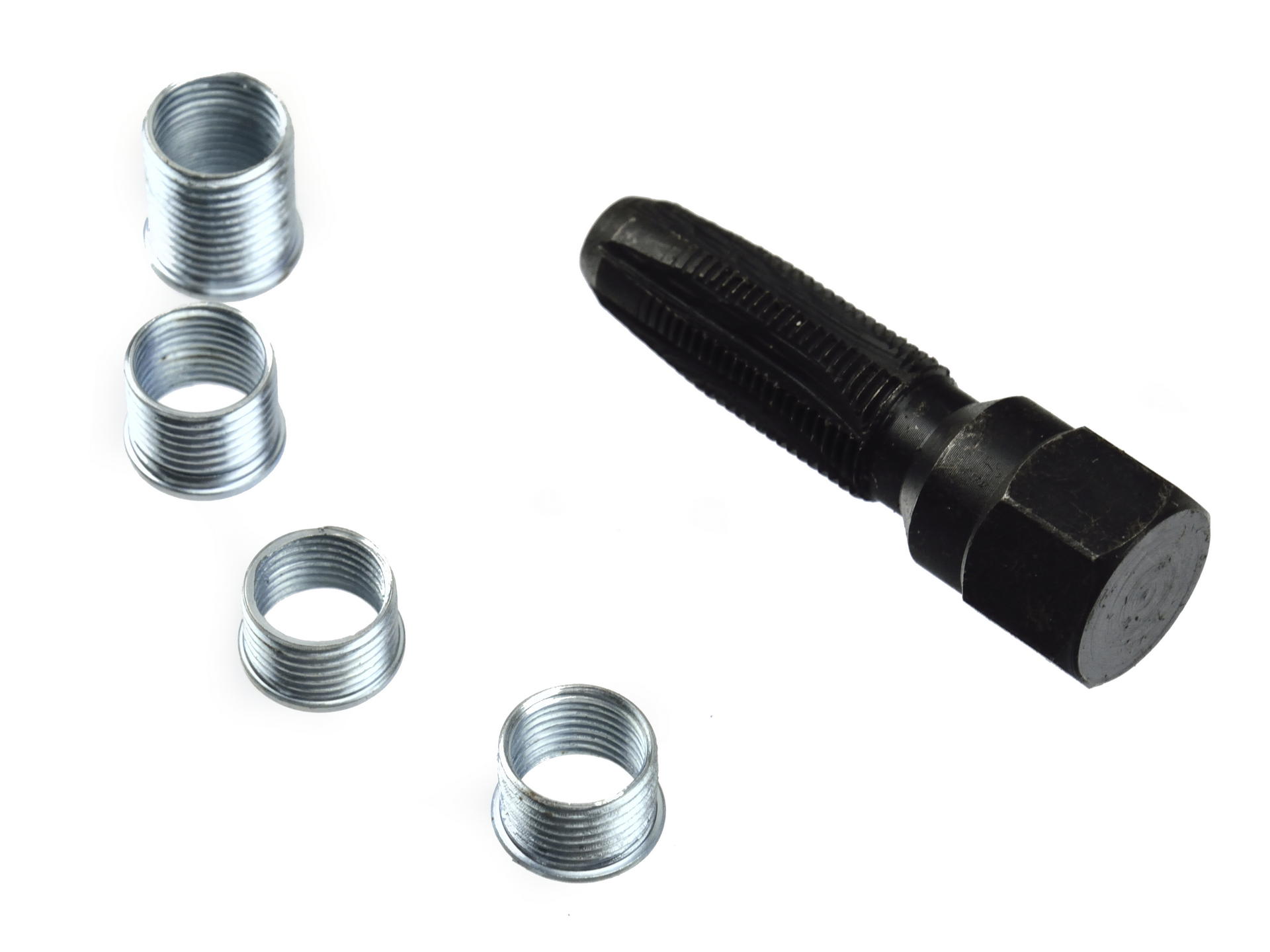 Kit reparación roscas de bujía M14x1,25 - acero