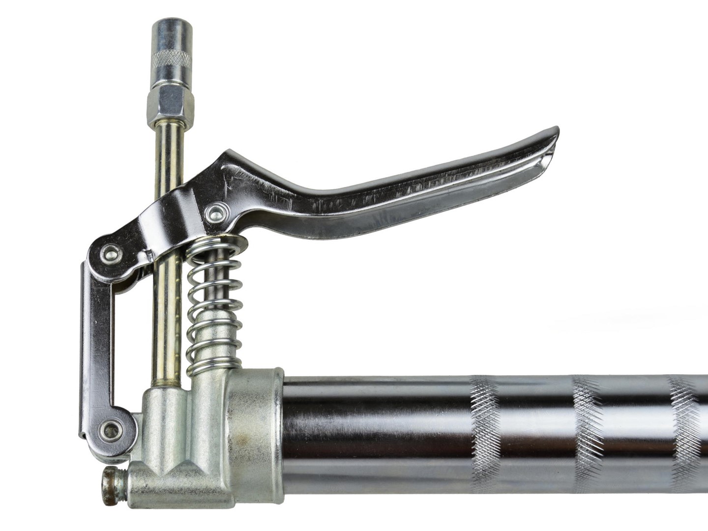 Mini bomba de grasa 120cc - 13 cm · acero - Imagen 2