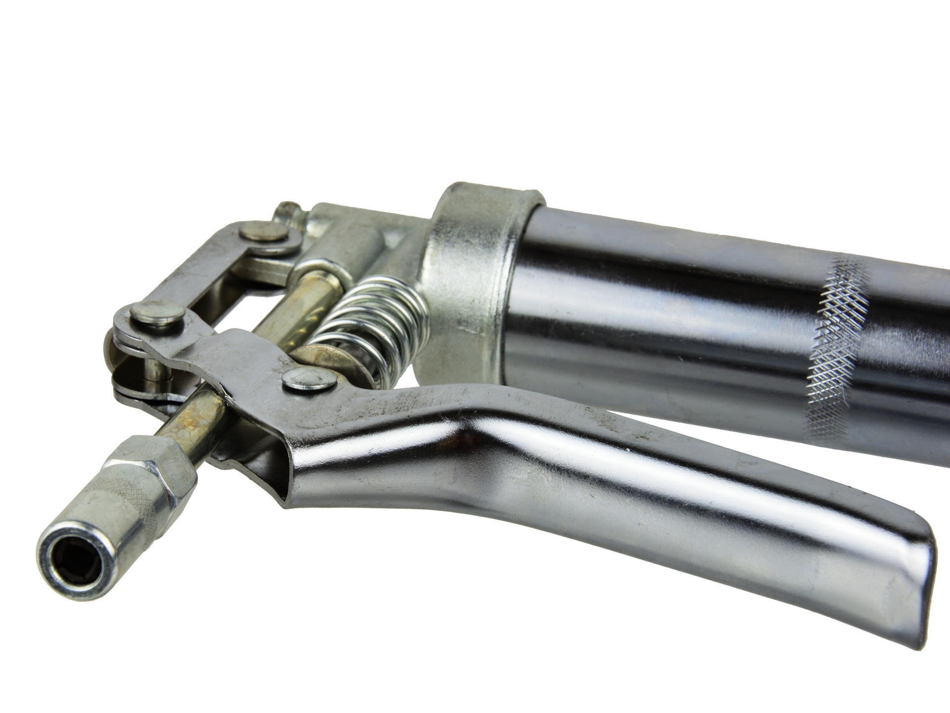 Mini bomba de grasa 120cc - 13 cm · acero - Imagen 3