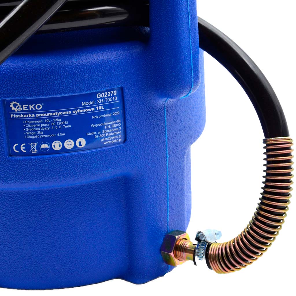 Arenadora 10ltr. con depósito para instalación eléctrica y automoción - Imagen 3