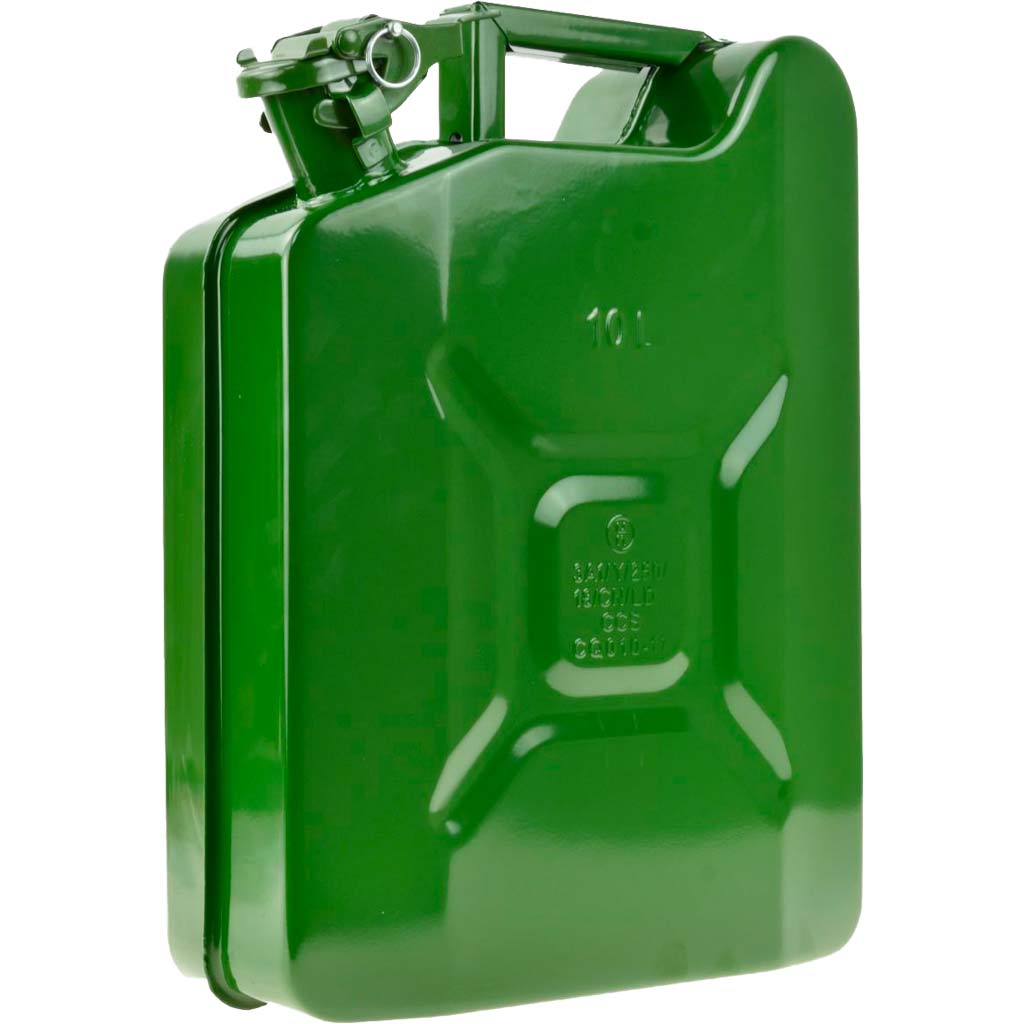 Garrafa metálica gasolina 10ltr - acero - Imagen 3