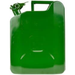 Garrafa metálica gasolina 10ltr - acero