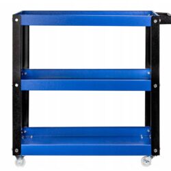 Carro 3 bandejas eco con ruedas con freno