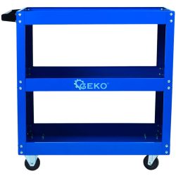 Carro 3 bandejas eco con ruedas con freno
