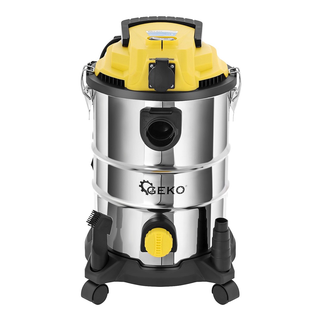 Aspirador sólidos / líquidos, 25ltr, 1800W, filtro HEPA para instalación eléctrica y automoción - Imagen 6