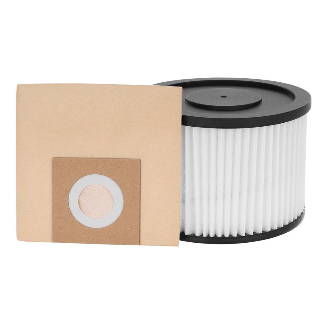 Aspirador sólidos / líquidos, 25ltr, 1800W, filtro HEPA para instalación eléctrica y automoción - Imagen 2