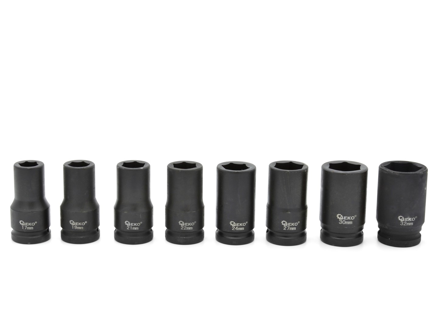 Juego vasos impacto 3/4, 8pcs, 17-32mm - 8 piezas - Imagen 2