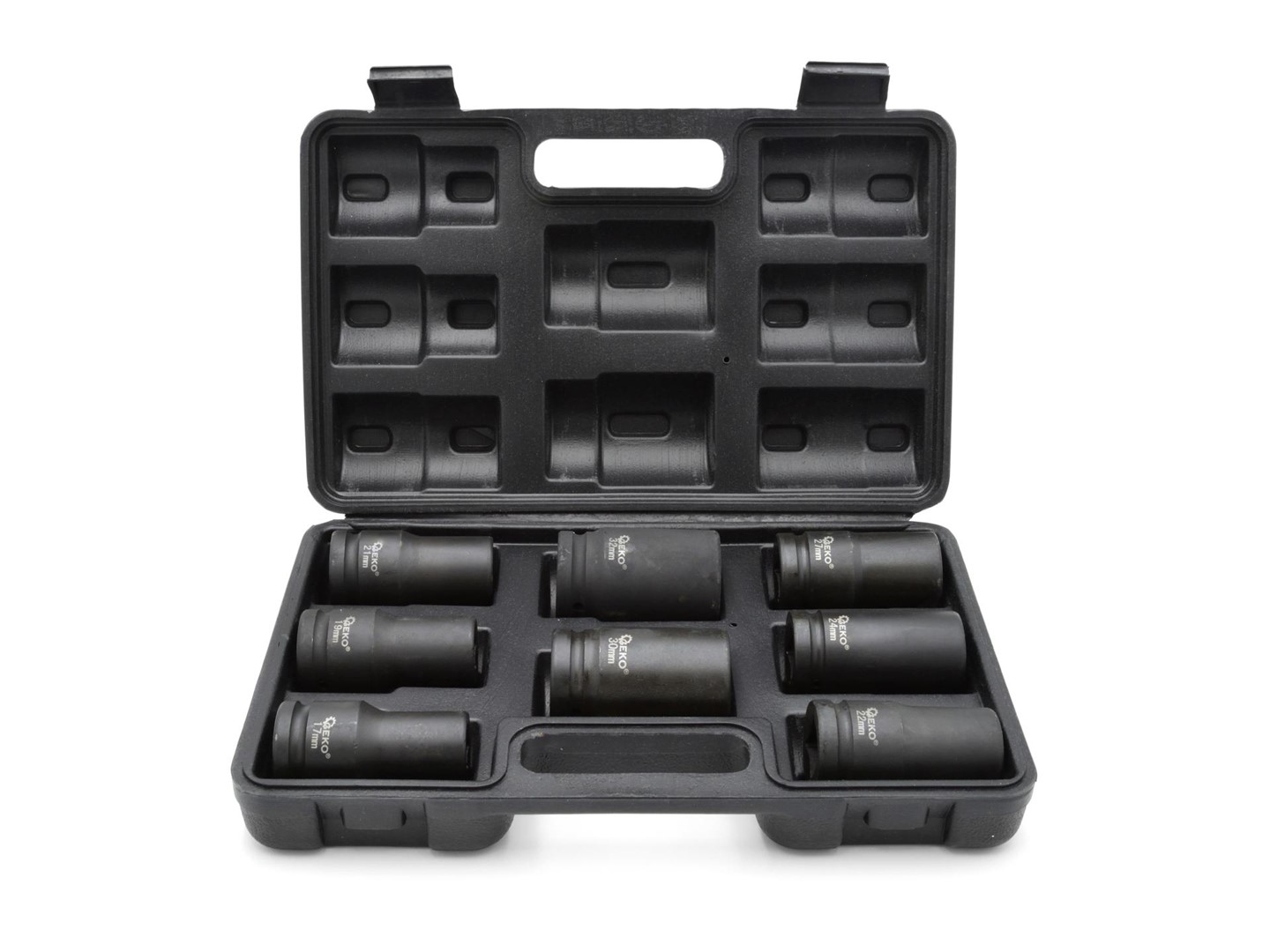 Juego vasos impacto 3/4, 8pcs, 17-32mm - 8 piezas