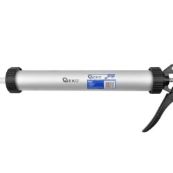 Pistola silicona tubo 600ml - acero