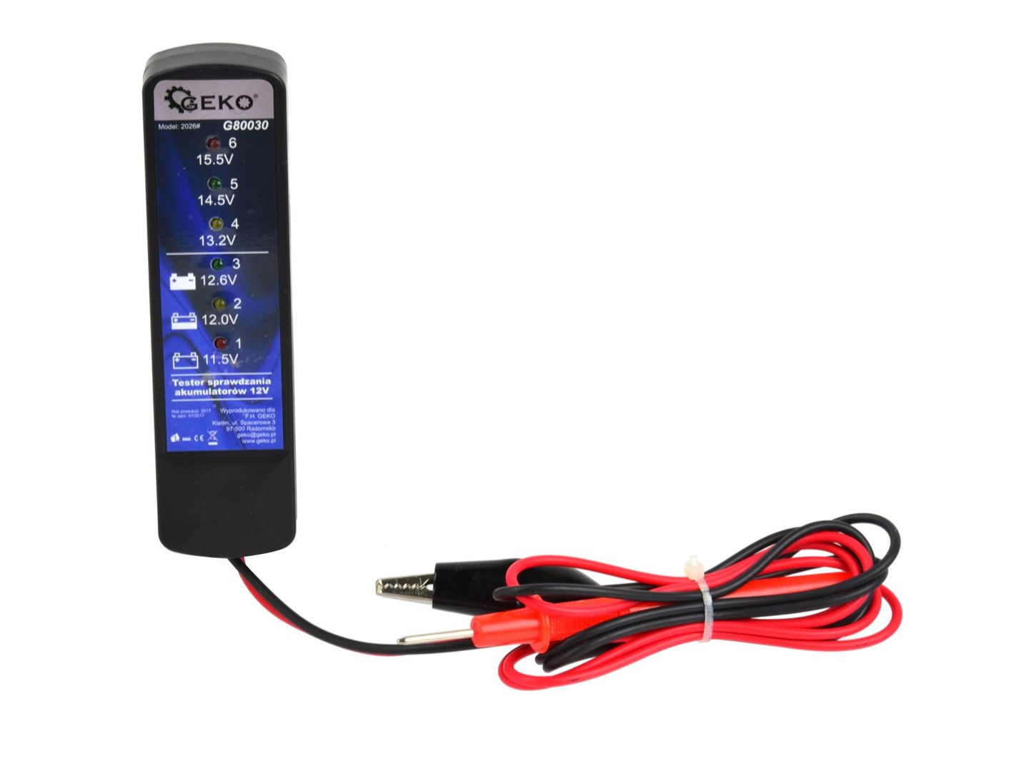 Tester de alternador de batería de 12v - 100 A