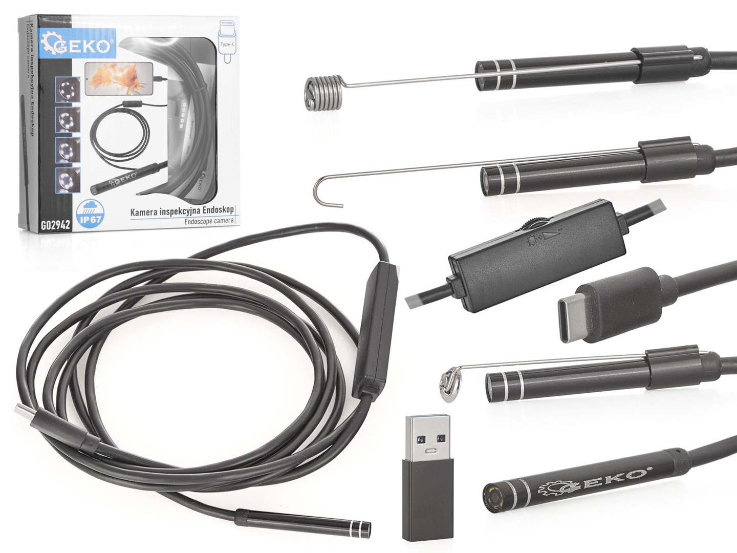 Endoscopío cámara 5,5mm USB - 4 cm
